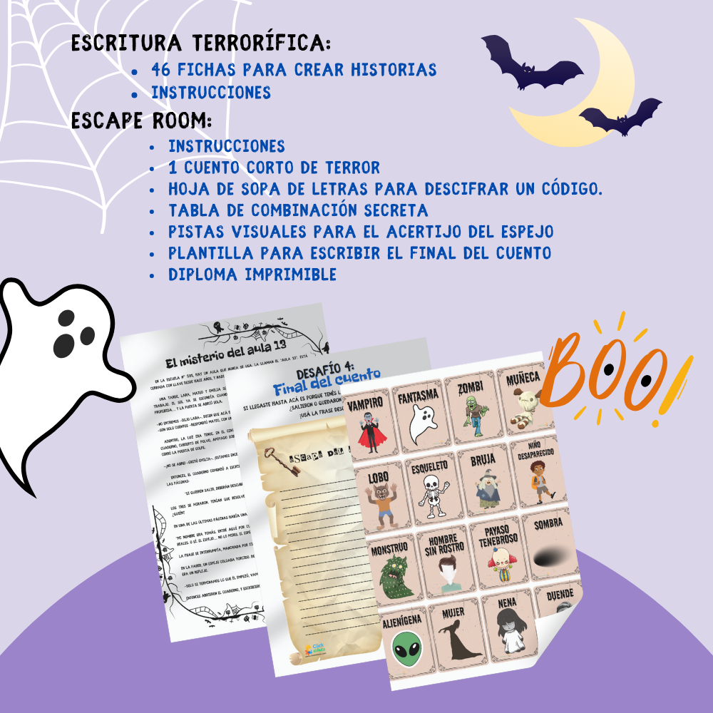 Explorando el Cuento de Terror - Segundo Ciclo